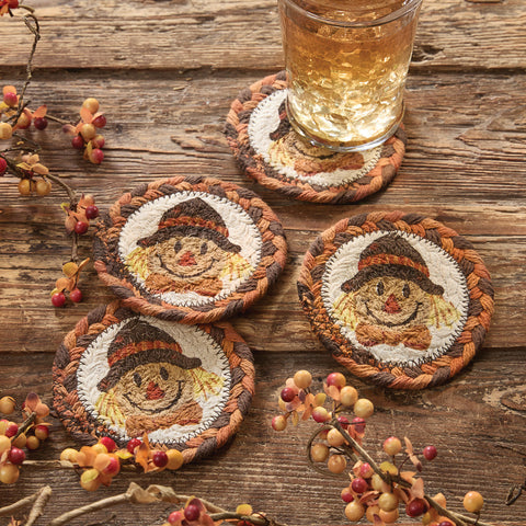 Scarecrow Printed Coasters