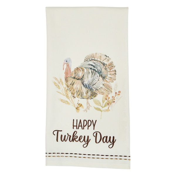 Happy Turkey Dishtowel