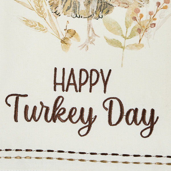 Happy Turkey Dishtowel