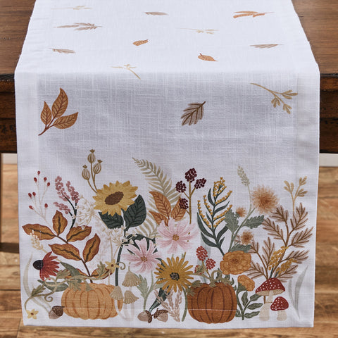 Autumn Meadow Table Runner