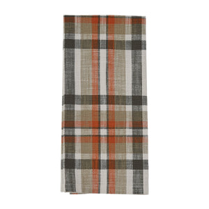 October Spice Plaid Throw