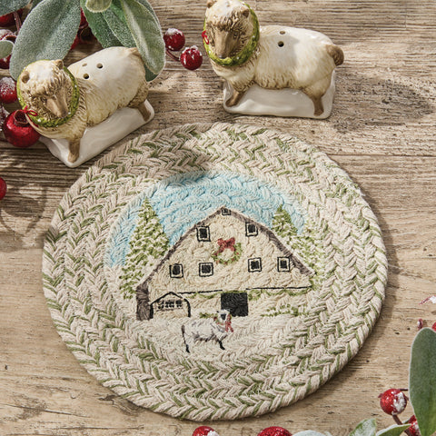 Humble Beginnings Braided Trivet