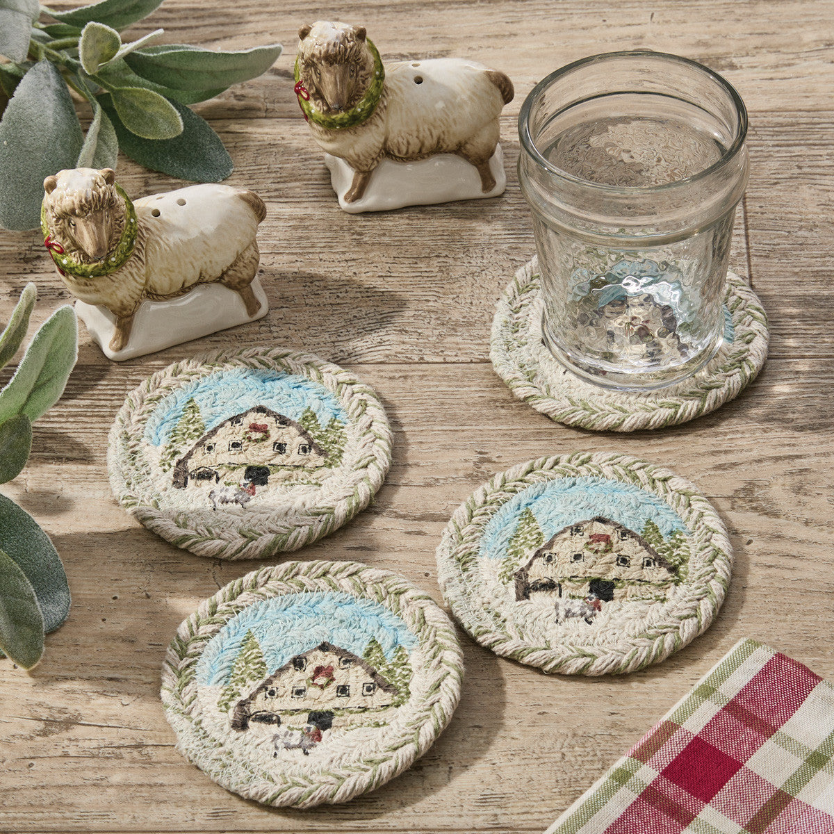 Humble Beginnings Coasters - Braided