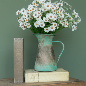 Aged Green Pitcher