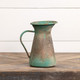 Aged Green Pitcher
