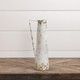 Aged Metal Vase