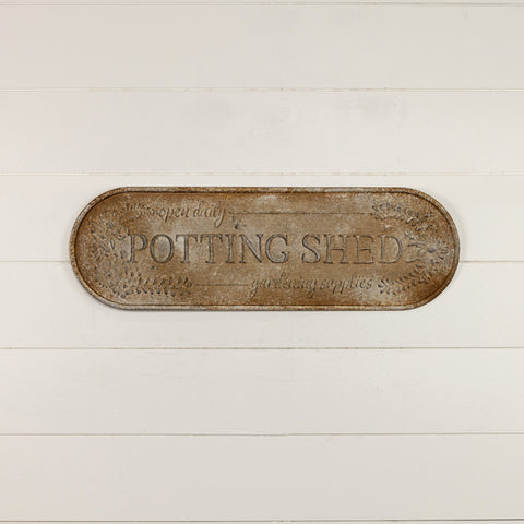 Potting Shed Sign