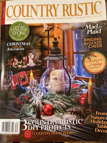 Country Rustic Magazine Holiday