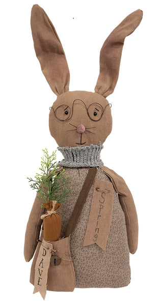 Dave Spring Bunny With Carrot Bag