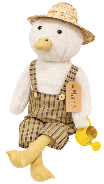 Morris the Duck Doll with Watering Can
