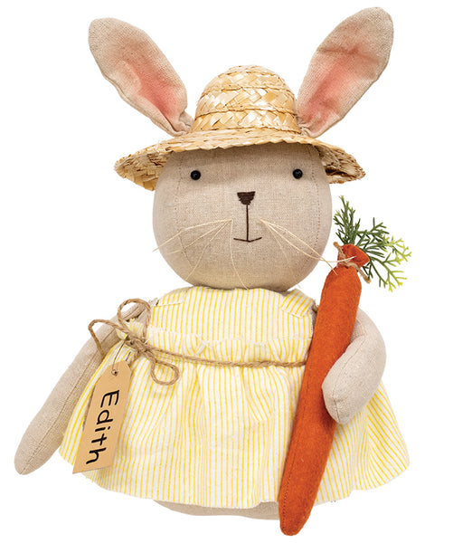 Edith Bunny Doll with Carrot