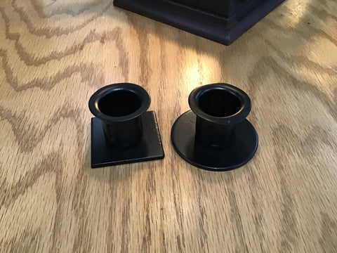 Wrought Iron Taper Holders