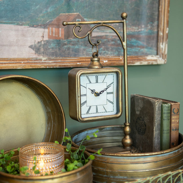 Bronze Tabletop Clock