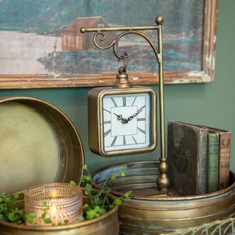 Bronze Tabletop Clock