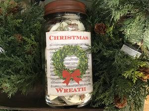 Jar Of Melting Tarts - Christmas Wreath