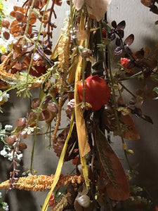 Pumpkin harvest garland