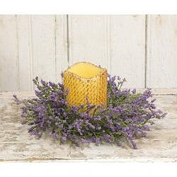 Array Astilbe Candle Ring, 3"/10", Purple