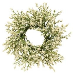 Array Astilbe Candle Ring, 3"/10", Cream