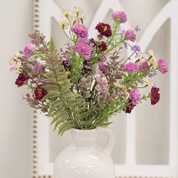 Blushing Spring Blossoms & Eucalyptus Bush - 20"