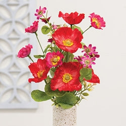 Sunset Poppy & Wildflower Bush