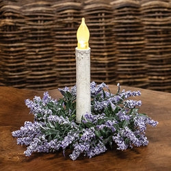 Lavender Blossoms Candle Ring