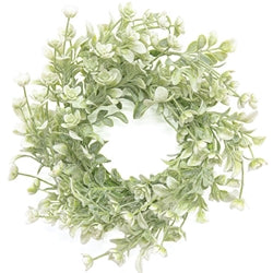 White Star Lavender Buds Candle Ring, 3.5"