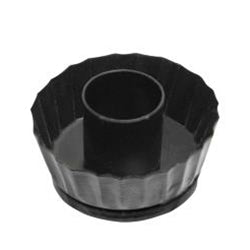 Fluted Taper Cup, Black