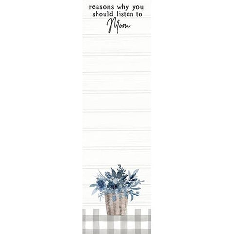 Reasons Why You Should Listen to Mom Long Notepad