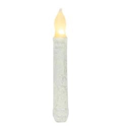 6" Rustic White Timer Taper