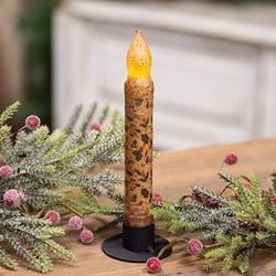 Grungy Holly & Berries Timer Taper