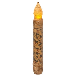 Grungy Holly & Berries Timer Taper