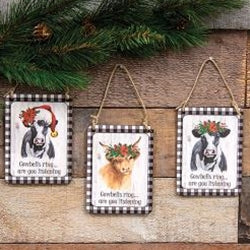 Cowbells Ring Ornament