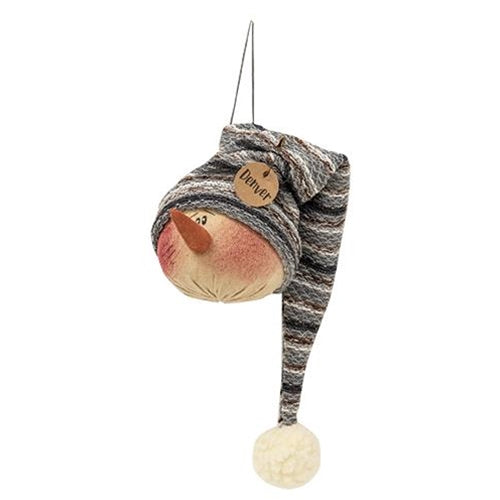 Snowy Snowman Ornament, 3 Asstd.