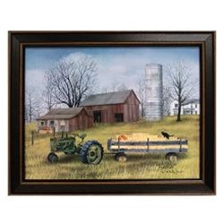 Hayride Framed Print, 12x16