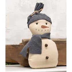 Gray Snowman with Hanger