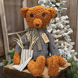 Ted E Bear Doll w/Crow