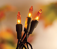 Amber Light Set 20 Lights