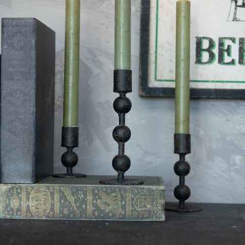 Sculpted Taper Candlestick