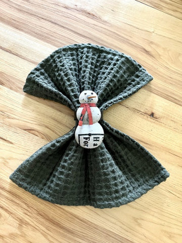 Snowman Napkin Ring