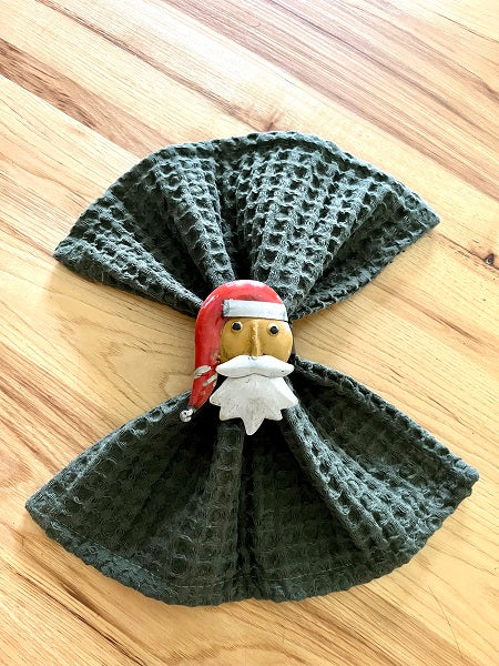 Mr Clause Napkin Ring