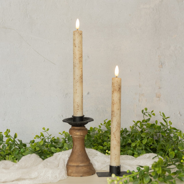 Flame Cream Taper Candle