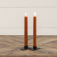 Flame Bronze Taper Candle