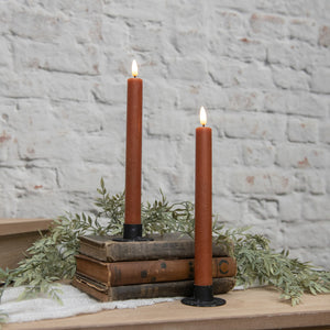 Flame Bronze Taper Candle