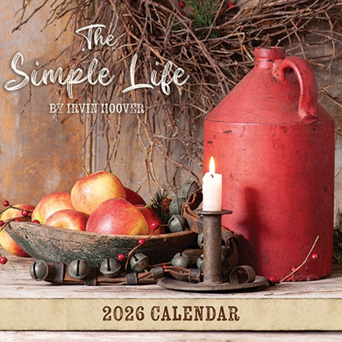 Irvin Hoover - The Simple Life 2026 Calendar – Saltbox Primitives