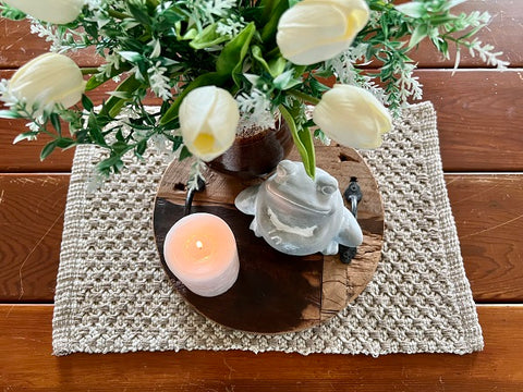 Cottage Weave Tan/ Cream Placemat