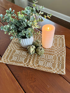Nantucket Mustard/ Cream Valance