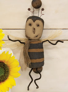 Stiffened Fabric Primitive Bumble Hanger