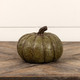 5.75" Olive Green Short Pumpkin