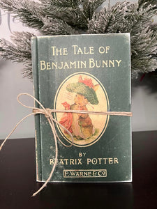 The Tale of Benjamin Bunny - Green  Hardcover Book