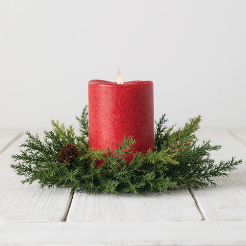 Arborvitae & Cone Accent Ring